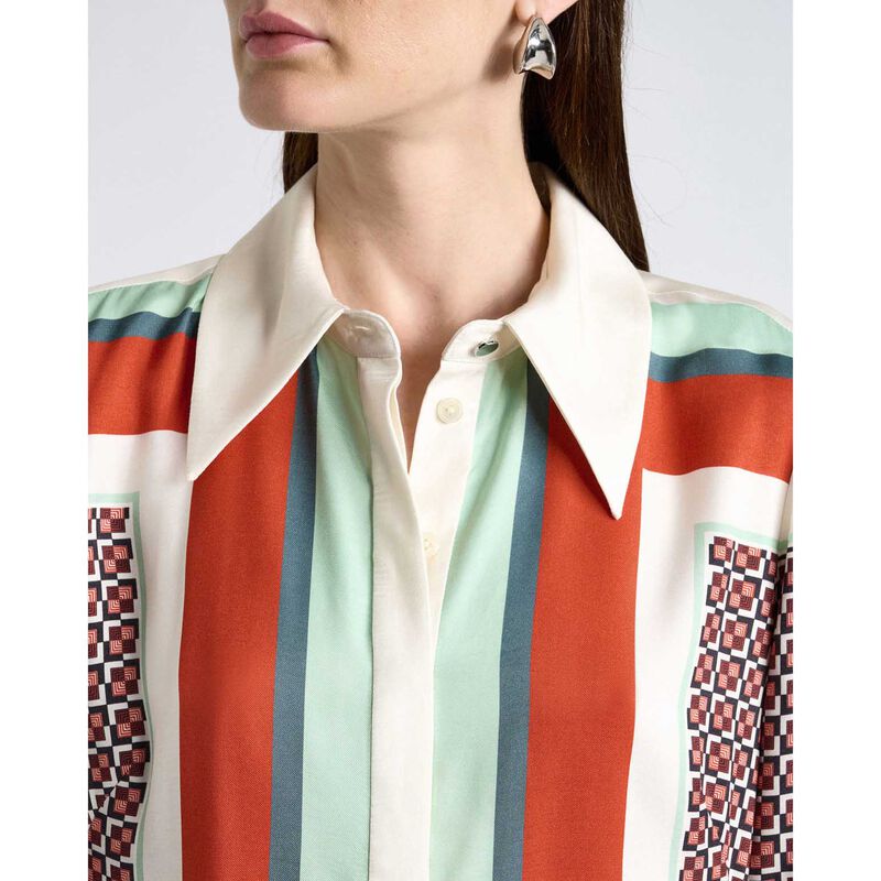 Cue Geo Tile Shirt image number 2